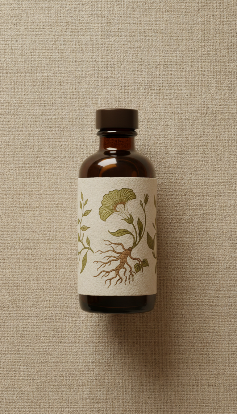 Evening Calm Herbal Tincture Bottle