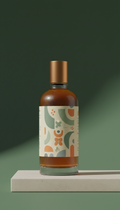 Botanical Restore Elixir Glass Bottle