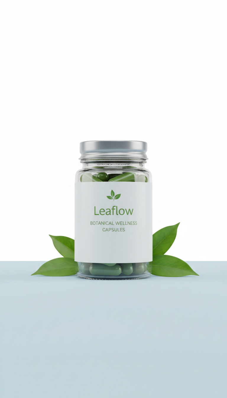 Botanical Wellness Capsules with Adaptogens